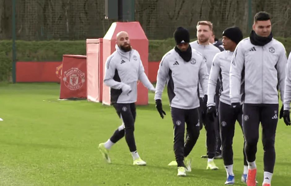 姆贝莫周日正常训练，战西汉姆没问题！曼联再遇克星谢什科力争首次先发